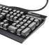 Light Grey Concrete K95 RGB PLATINUM Mechanical Gaming Keyboard Skin