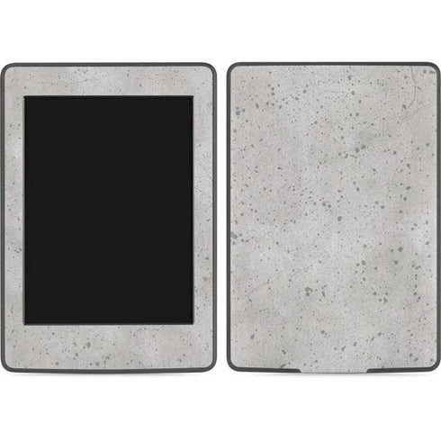 Light Grey Concrete Amazon Kindle Skin