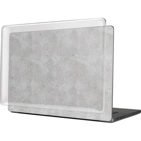 Light Grey Concrete MacBook Pro 16in (2021-25) Case plus Skin