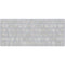 Light Grey Concrete Magic Keyboard Skin