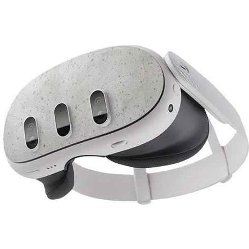 Light Grey Concrete Meta Quest 3 Skin