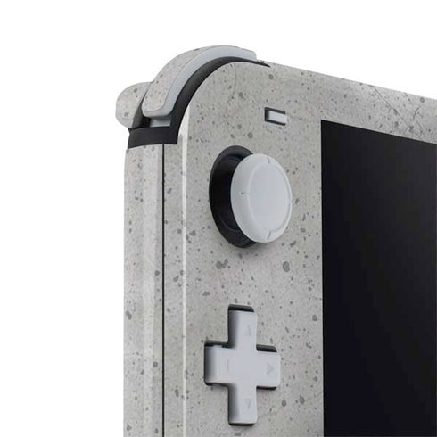 Light Grey Concrete Nintendo Switch Lite Skin