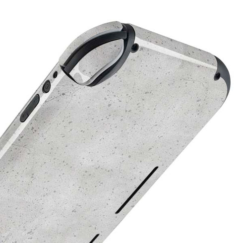 Light Grey Concrete Nintendo Switch Lite Skin