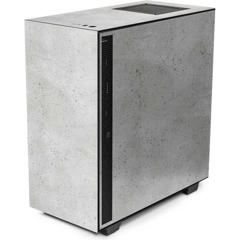 Light Grey Concrete NZXT H510 Compact ATX Mid-Tower Case Skin