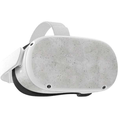 Light Grey Concrete Oculus Quest 2 Skin