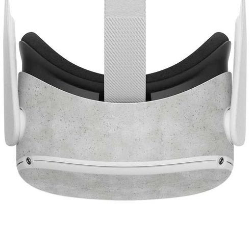 Light Grey Concrete Oculus Quest 2 Skin