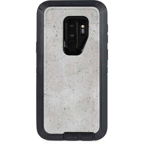Light Grey Concrete Otterbox Defender Galaxy Skin