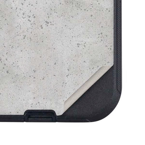 Light Grey Concrete Otterbox Defender iPhone Skin
