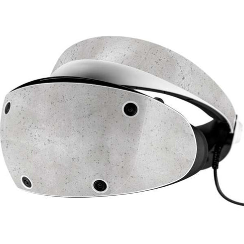 Light Grey Concrete PlayStation VR2 Skin