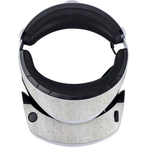Light Grey Concrete PlayStation VR2 Skin
