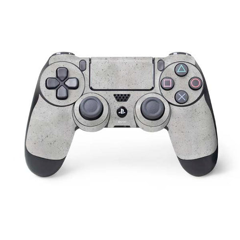 Light Grey Concrete PS4 Controller Skin