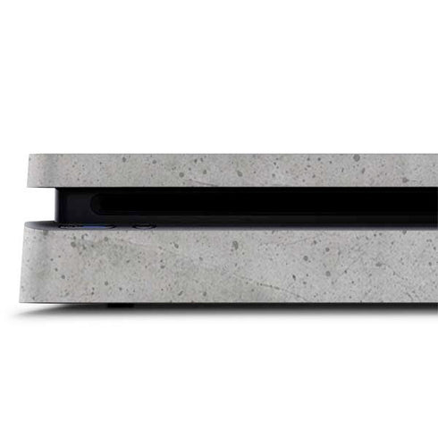 Light Grey Concrete PS4 Slim Skin