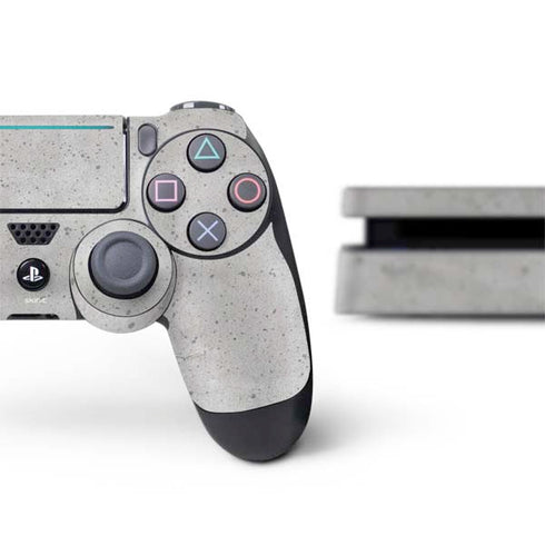 Light Grey Concrete PS4 Slim Bundle Skin