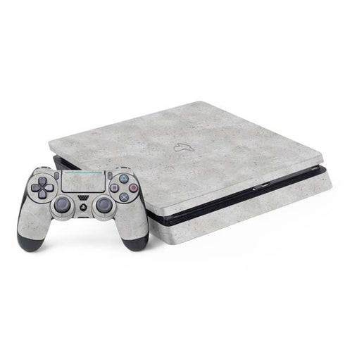 Light Grey Concrete PS4 Slim Bundle Skin