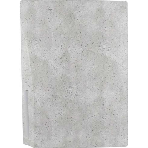 Light Grey Concrete PS5 Console Skin