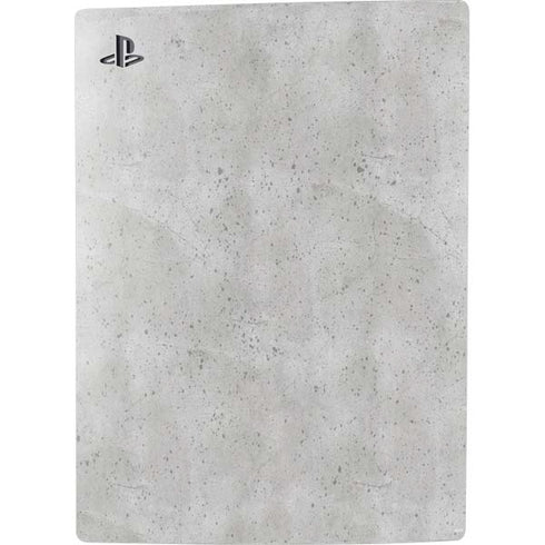 Light Grey Concrete PS5 Digital Edition Console Skin