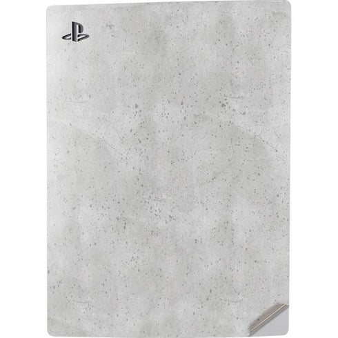 Light Grey Concrete PS5 Digital Edition Console Skin
