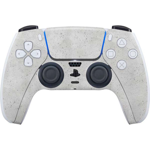 Light Grey Concrete PS5 Controller Skin