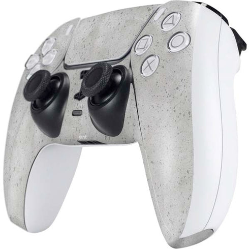 Light Grey Concrete PS5 Controller Skin