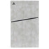 Light Grey Concrete PS5 Slim Digital Edition Bundle Skin