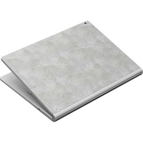 Light Grey Concrete Surface Book Skin