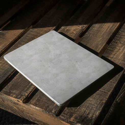 Light Grey Concrete Surface Laptop 2 Skin