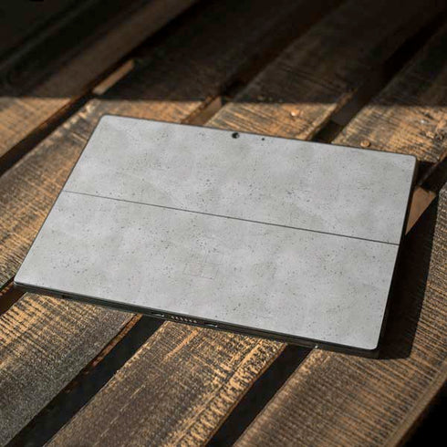 Light Grey Concrete Surface Pro 7 Skin