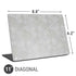 Light Grey Concrete Universal Laptop 11in (8.8 x 6.2in) Skin