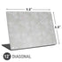 Light Grey Concrete Universal Laptop 12in (9.8 x 6.8in) Skin