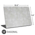 Light Grey Concrete Universal Laptop 13in (10.6 x 7.6in) Skin