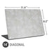 Light Grey Concrete Universal Laptop 14in (11.4 x 8.2in) Skin