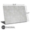 Light Grey Concrete Universal Laptop 16.6in (13.4 x 9.7in) Skin