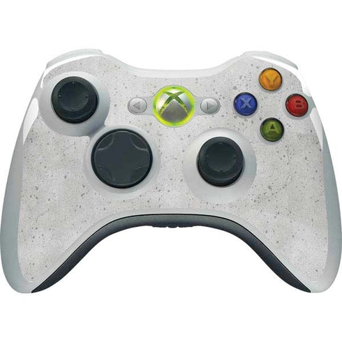 Light Grey Concrete Xbox 360 Wireless Controller Skin