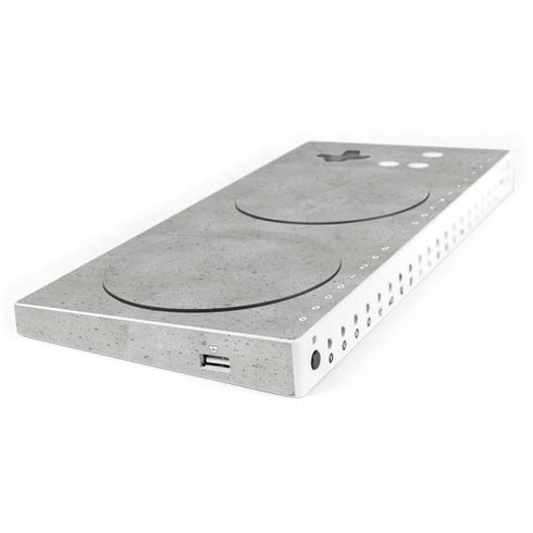 Light Grey Concrete Xbox Adaptive Controller Skin