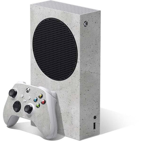 Light Grey Concrete Xbox Series S Bundle Skin