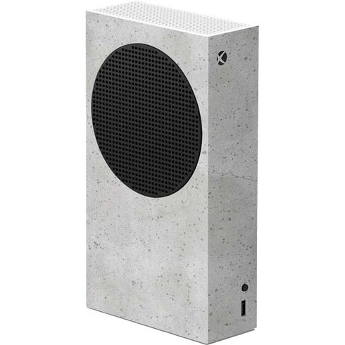 Light Grey Concrete Xbox Series S Console Skin