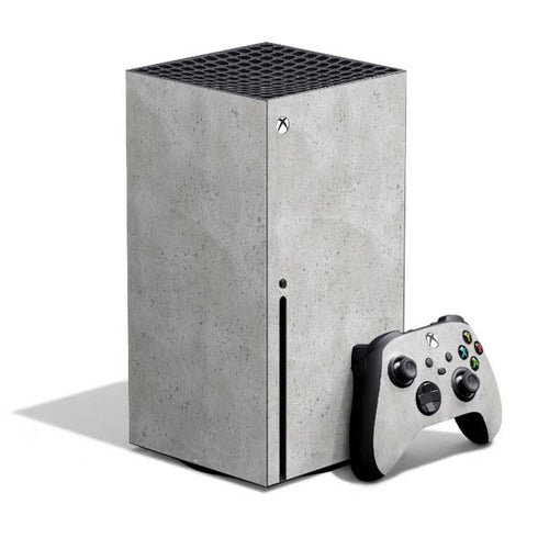 Light Grey Concrete Xbox Series X Bundle Skin
