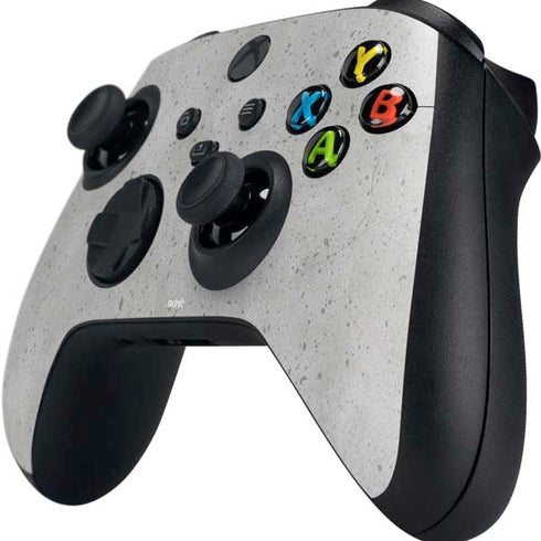 Light Grey Concrete Xbox Series X Controller Skin