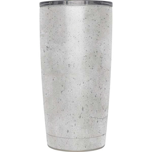 Light Grey Concrete Yeti 20oz Tumbler Skin