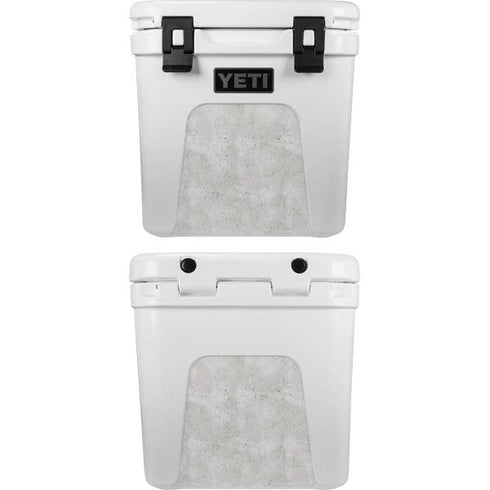 Light Grey Concrete YETI Roadie 24 Hard Cooler Skin
