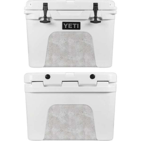 Light Grey Concrete YETI Tundra 35 Hard Cooler Skin