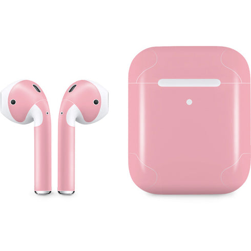 Light Pink Apple AirPods 2 Skin