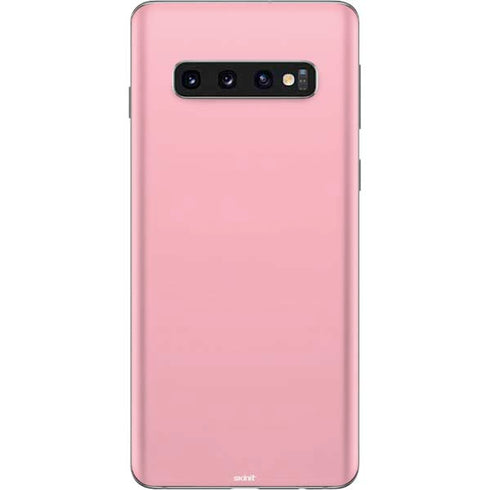 Light Pink Galaxy S10 Skin