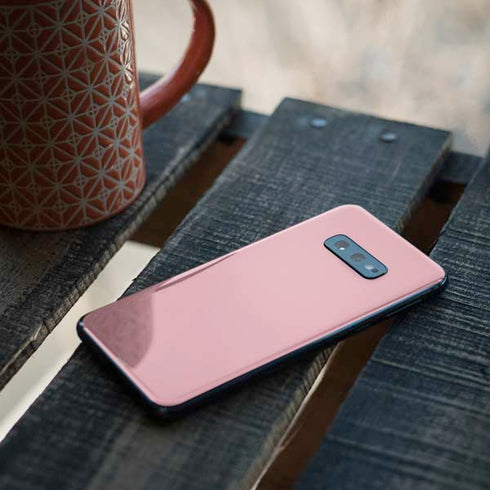 Light Pink Galaxy S10e Skin