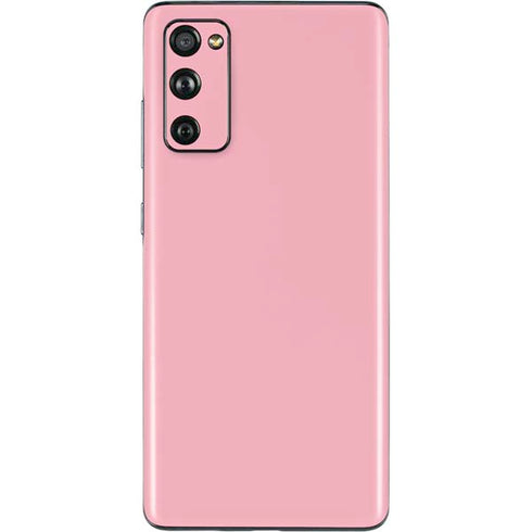 Light Pink Galaxy S20 Fan Edition Skin