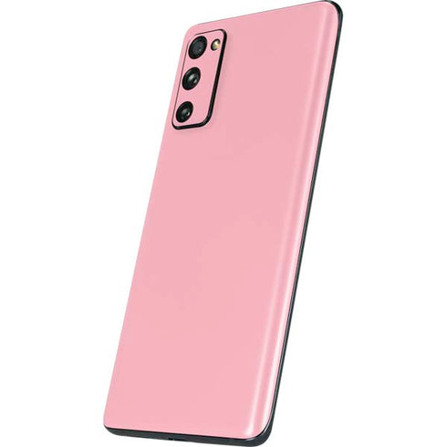 Light Pink Galaxy S20 Fan Edition Skin