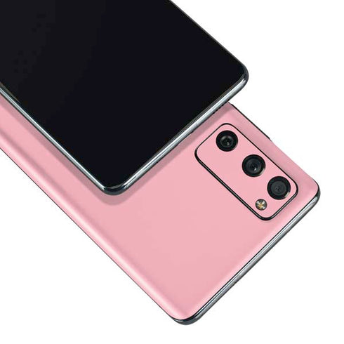 Light Pink Galaxy S20 Fan Edition Skin