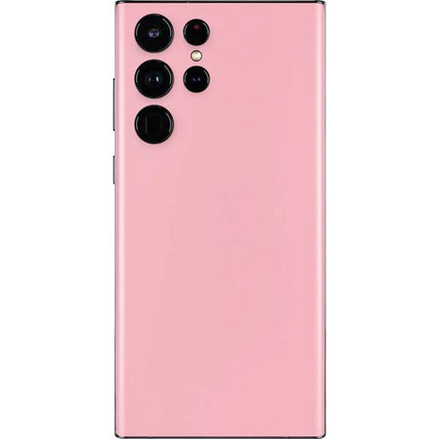 Light Pink Galaxy S22 Ultra Skin