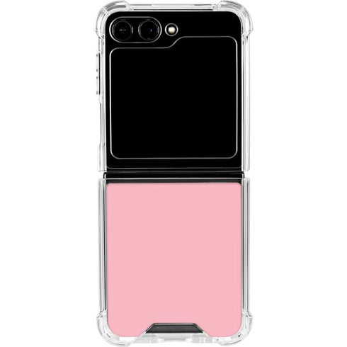 Light Pink Galaxy Z Flip5 5G Clear Case