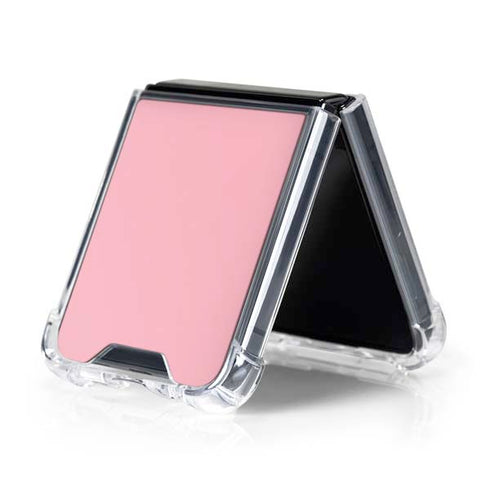 Light Pink Galaxy Z Flip5 5G Clear Case